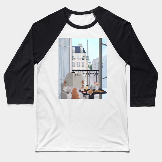 Emily in Paris Baseball T-Shirt by Petras